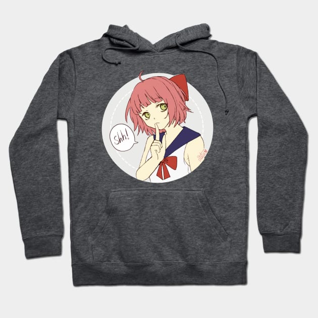 Sailorfuku Girl - Shh Hoodie by Miitee